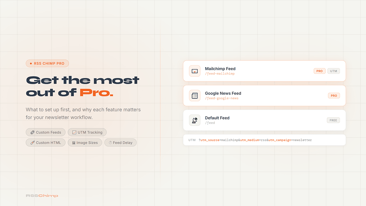 How to Get the Most Out of RSS Chimp Pro